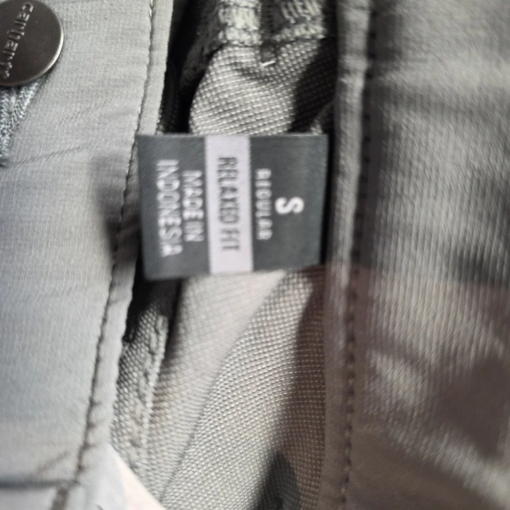 Carhartt Force Flex Sun Defender Men Small Gray Relaxed Fit Active Gorpcore